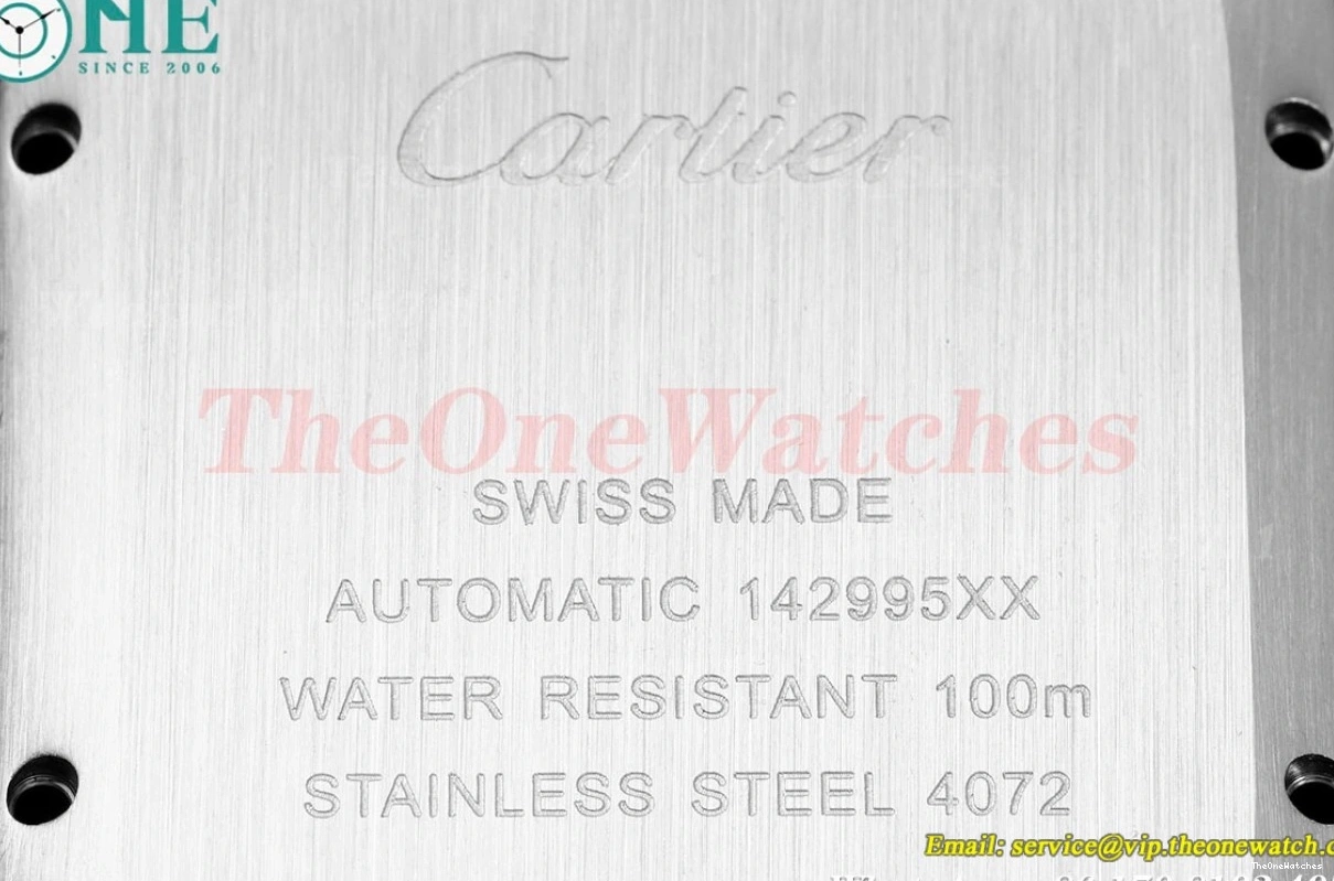 40mm Arab YG MY9015 SS Dia AMG XL Mens 100 Santos SS 0424